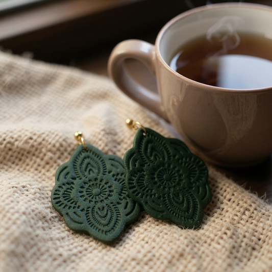 The Alhambra Drop Earrings – Grove · Autumn Collection