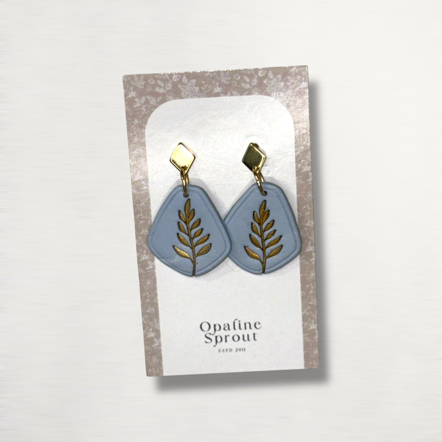 Drop Dangle Earrings · Hypoallergenic 18K Gold Plated Stainless Steel · Clay Earrings