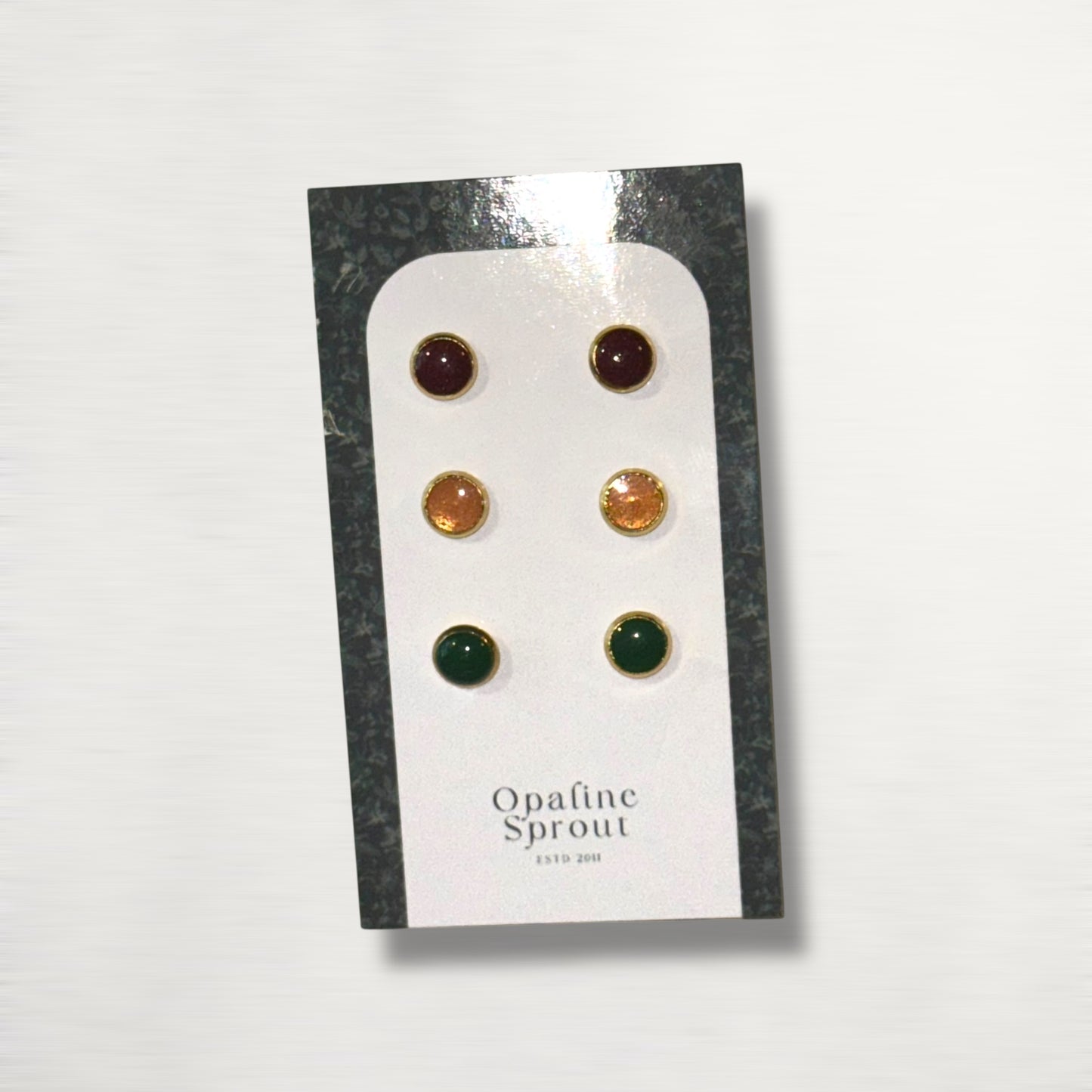 The Dot Studs – Special Edition | 18K Gold-Plated Hypoallergenic Resin Studs
