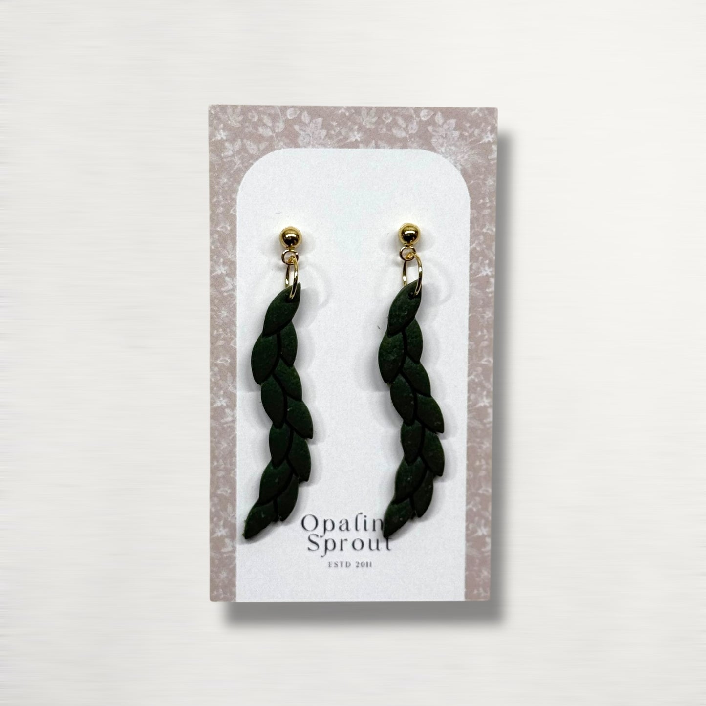 The Leaf Branch Drop Earrings – Grove · Autumn Collection