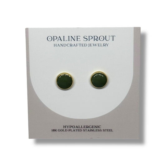 The Dot Studs – Forest · Garden Collection · Medium