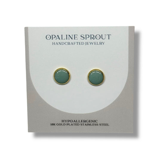 The Dot Studs – Prickly Pear · Garden Collection · Medium