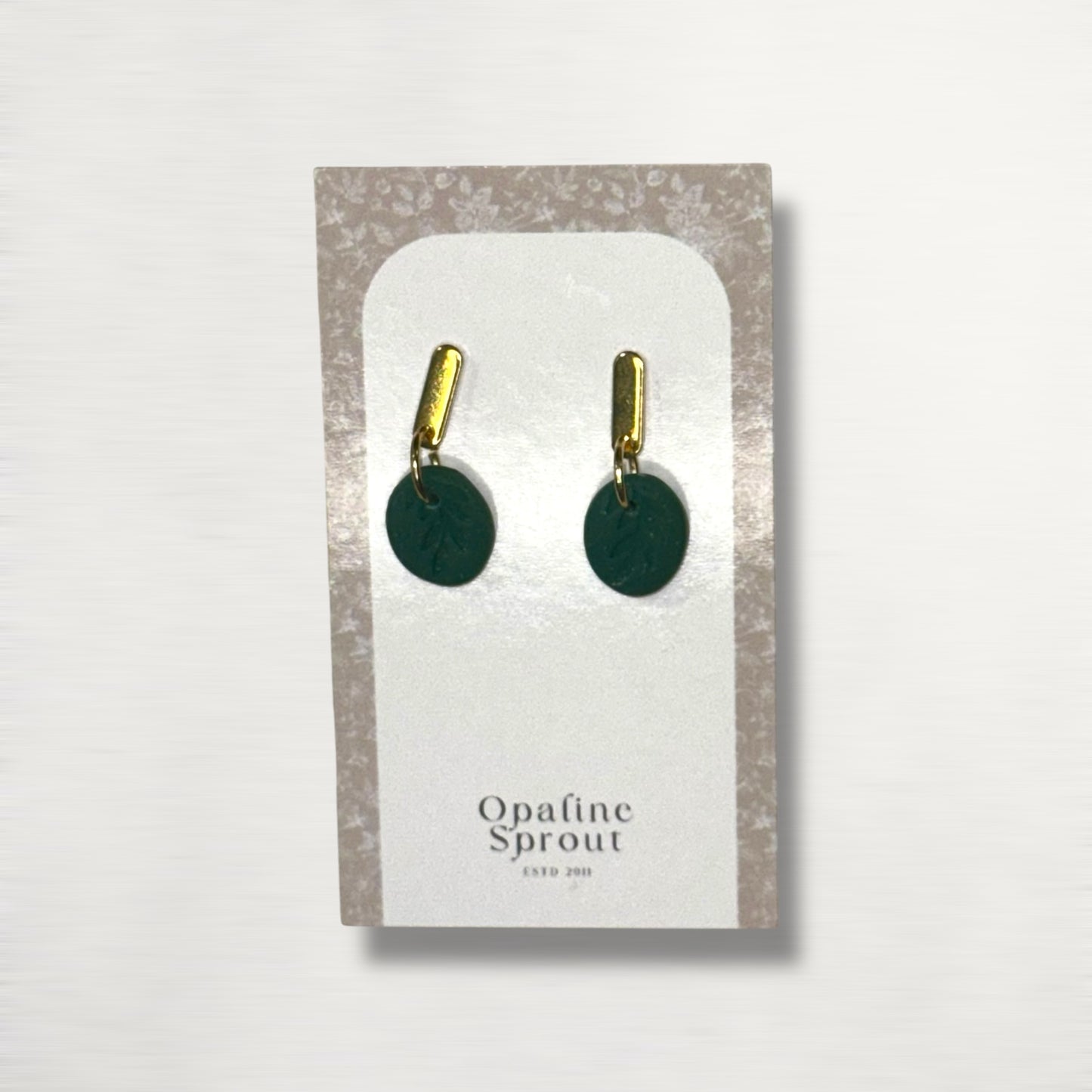 Drop Dangle Earrings · Hypoallergenic 18K Gold Plated Stainless Steel · Clay Earrings