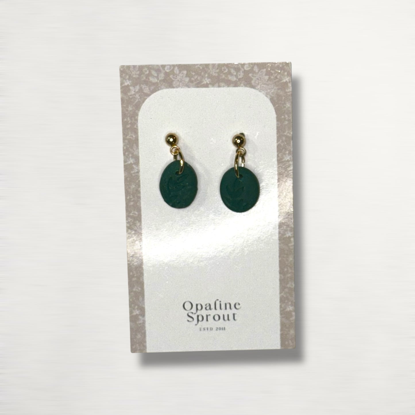 Drop Dangle Earrings · Hypoallergenic 18K Gold Plated Stainless Steel · Clay Earrings