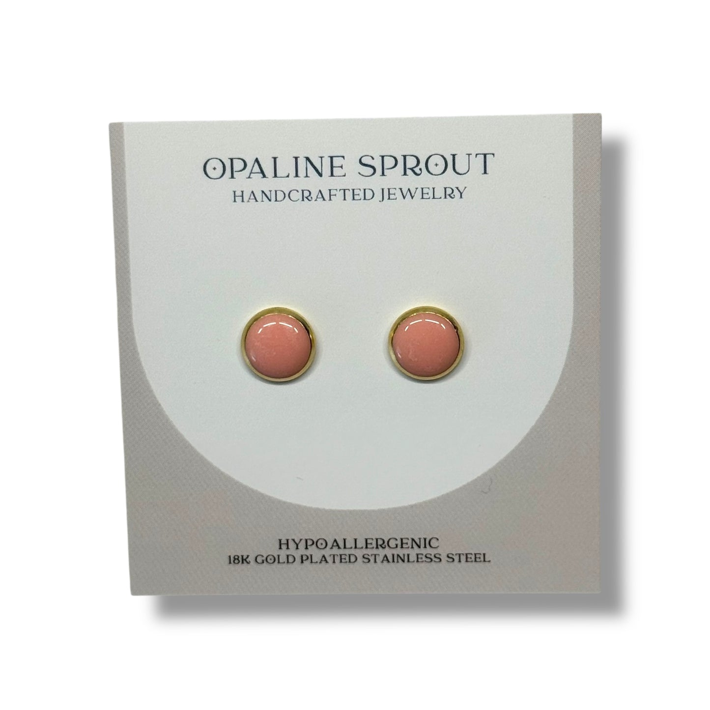 The Dot Studs – Cactus Bloom · Garden Collection · Medium