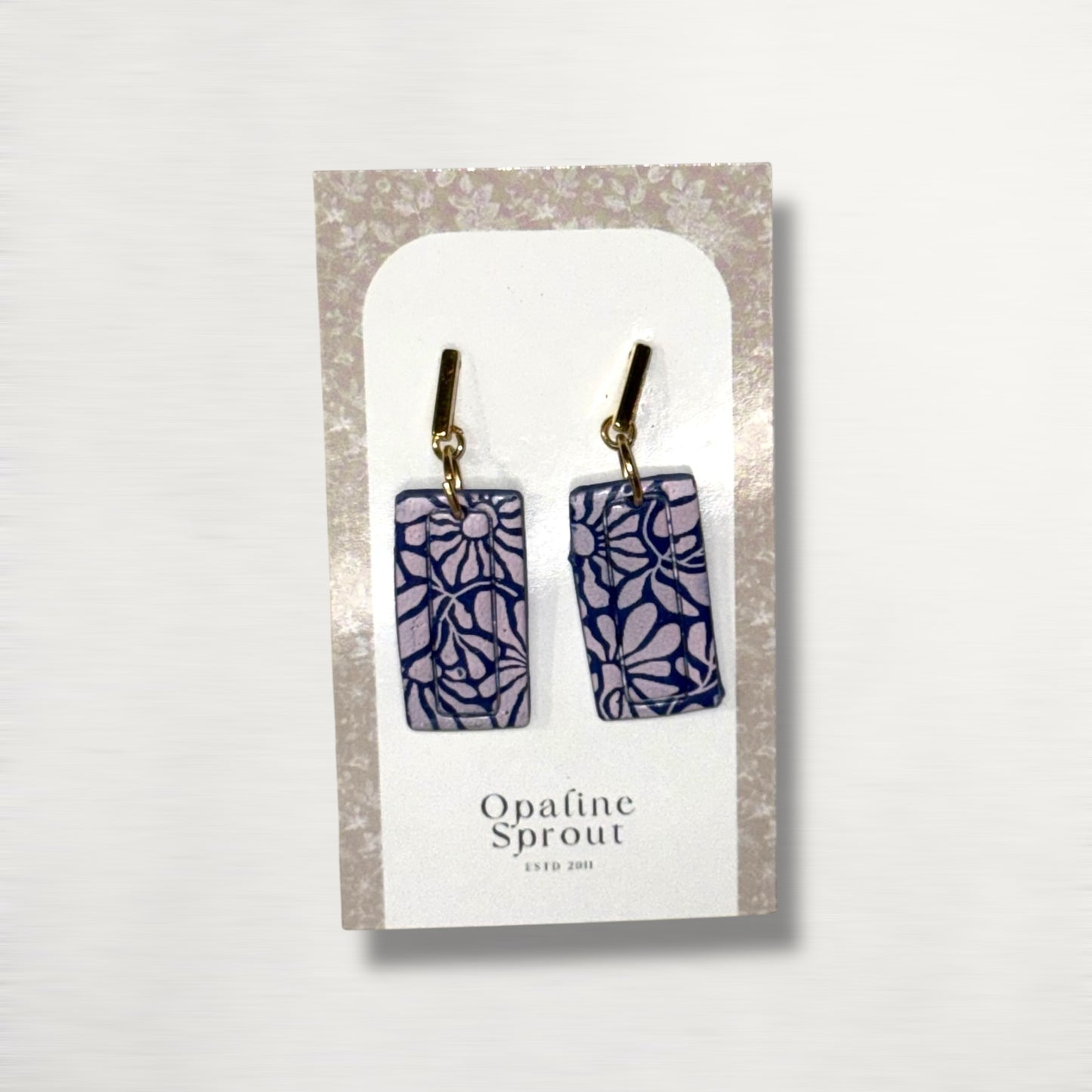 Drop Dangle Earrings · Hypoallergenic 18K Gold Plated Stainless Steel · Clay Earrings