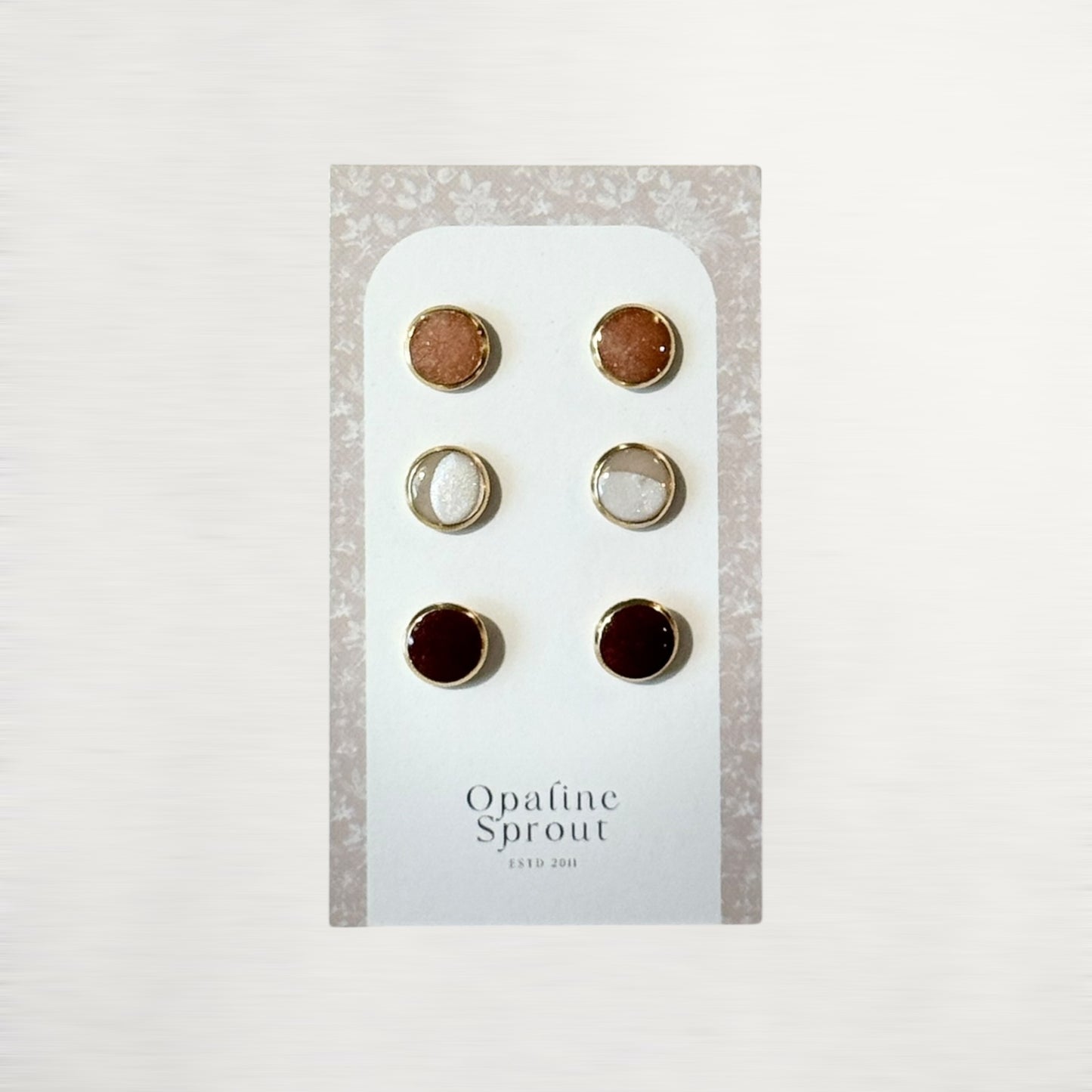 The Dot Studs – Special Edition | 18K Gold-Plated Hypoallergenic Resin Studs