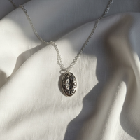Meadow Pendant · Fine Silver