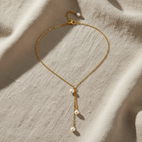 Pearl Spine Drop Necklace