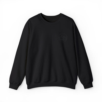 Mountain Majesty Embroidered Crewneck Sweatshirt - Unisex