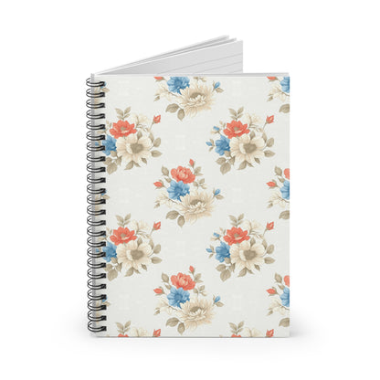 Dainty Chintz Journal - 6x8 Spiral Notebook