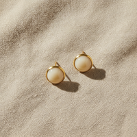 Dot Studs · Pearl Veil · Medium