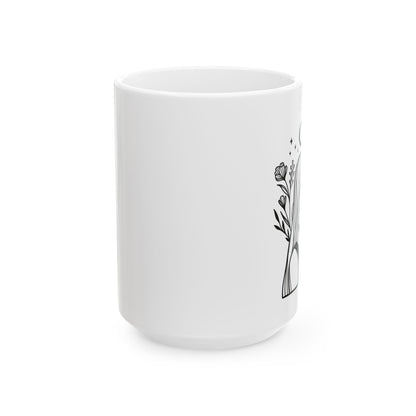 Lunar Woman Ceramic Mug, 11oz or 15oz