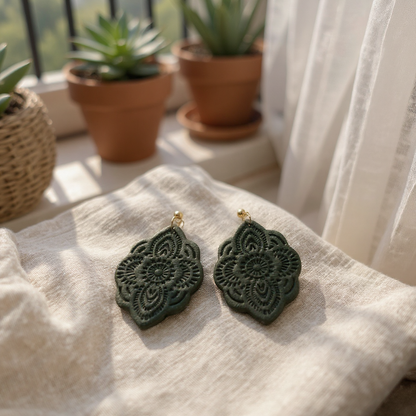The Alhambra Drop Earrings – Grove · Autumn Collection