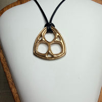 Lancet Arch Pendant · Bronze