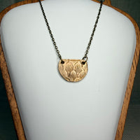 Palmette Pendant · Bronze