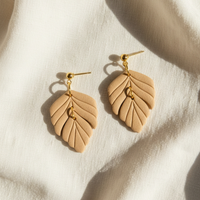 Driftleaf Drop Earrings · Golden Hour