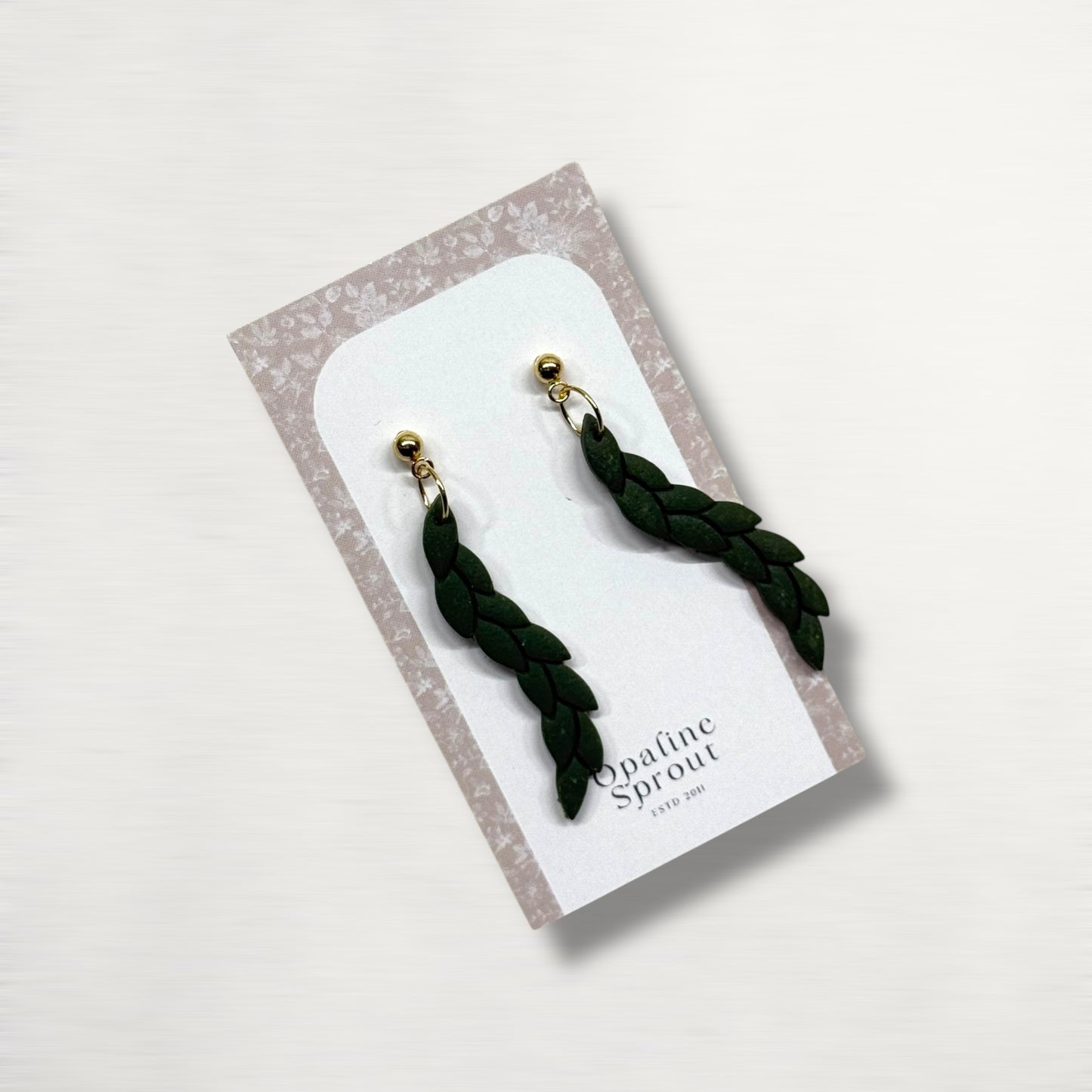 The Leaf Branch Drop Earrings – Grove · Autumn Collection