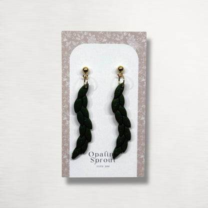 The Leaf Branch Drop Earrings – Grove · Autumn Collection