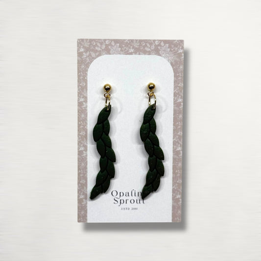 The Leaf Branch Drop Earrings – Grove · Autumn Collection