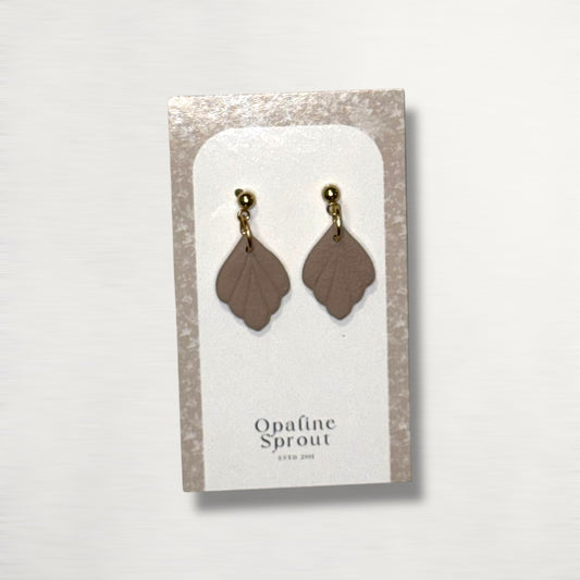 The Aura Drop Earrings – Hayride – Autumn Collection · Pumpkin Patch | Hypoallergenic 18K Gold-Plated – Handmade Jewelry