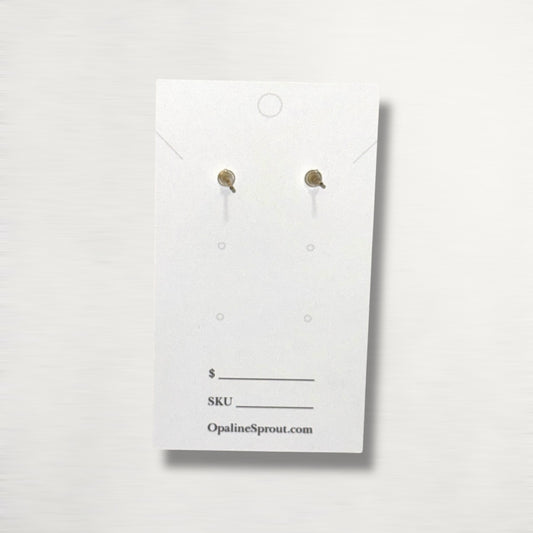 The Laurel Drop Earrings – Morning Fog · Autumn Collection