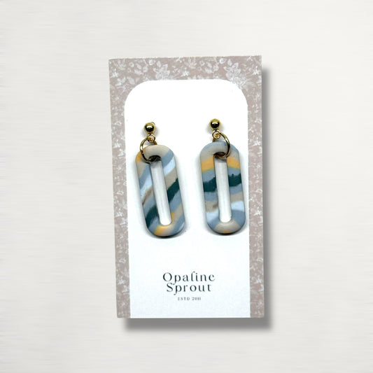 The Link Drop Earrings – River Valley