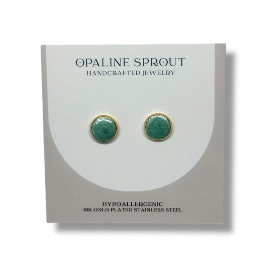 The Dot Studs – Sea Glass II · Water Collection · Medium