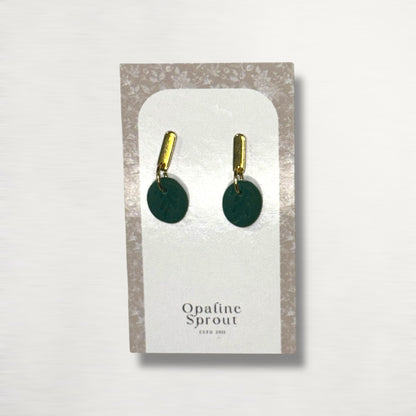 Drop Dangle Earrings · Hypoallergenic 18K Gold Plated Stainless Steel · Clay Earrings