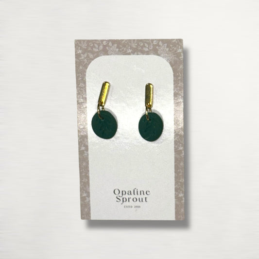 Drop Dangle Earrings · Hypoallergenic 18K Gold Plated Stainless Steel · Clay Earrings