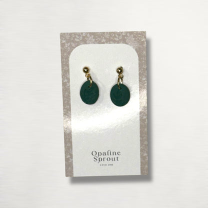 Drop Dangle Earrings · Hypoallergenic 18K Gold Plated Stainless Steel · Clay Earrings