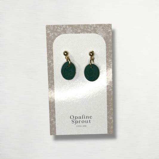 Drop Dangle Earrings · Hypoallergenic 18K Gold Plated Stainless Steel · Clay Earrings