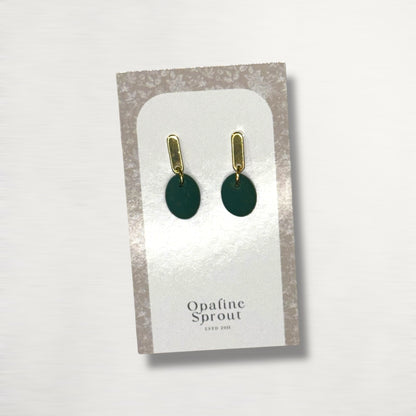 Drop Dangle Earrings · Hypoallergenic 18K Gold Plated Stainless Steel · Clay Earrings
