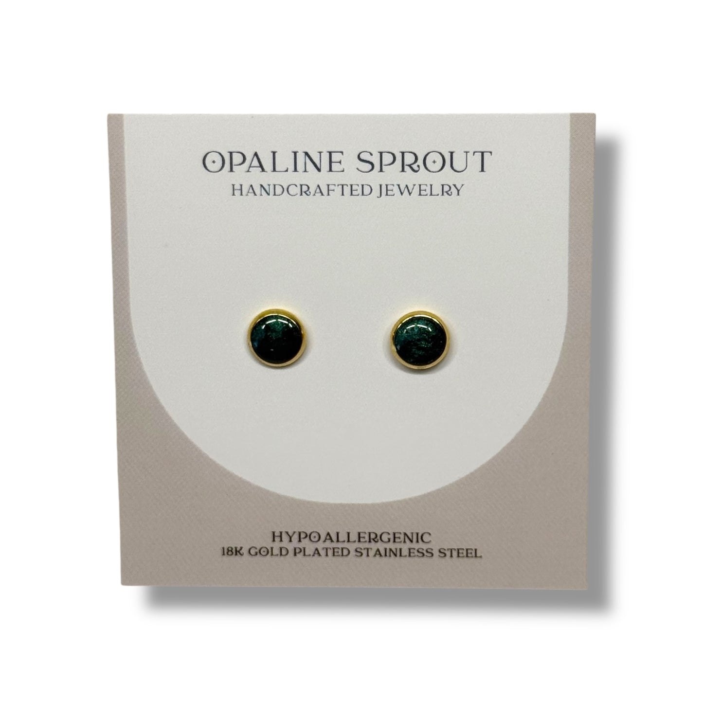 The Dot Studs – Citrine · Winter Collection · Small