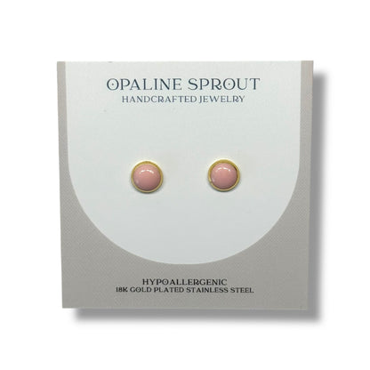 The Dot Studs – Prosecco · Garden Collection · Small