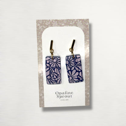 Drop Dangle Earrings · Hypoallergenic 18K Gold Plated Stainless Steel · Clay Earrings
