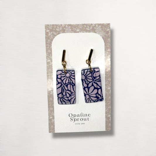 Drop Dangle Earrings · Hypoallergenic 18K Gold Plated Stainless Steel · Clay Earrings