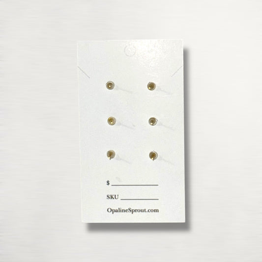 The Dot Studs – Forest, Orange, Hayride · Autumn Collection
