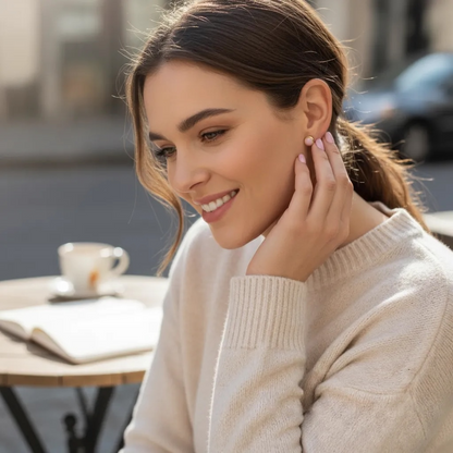 The Dot Studs – Prosecco · Garden Collection · Small