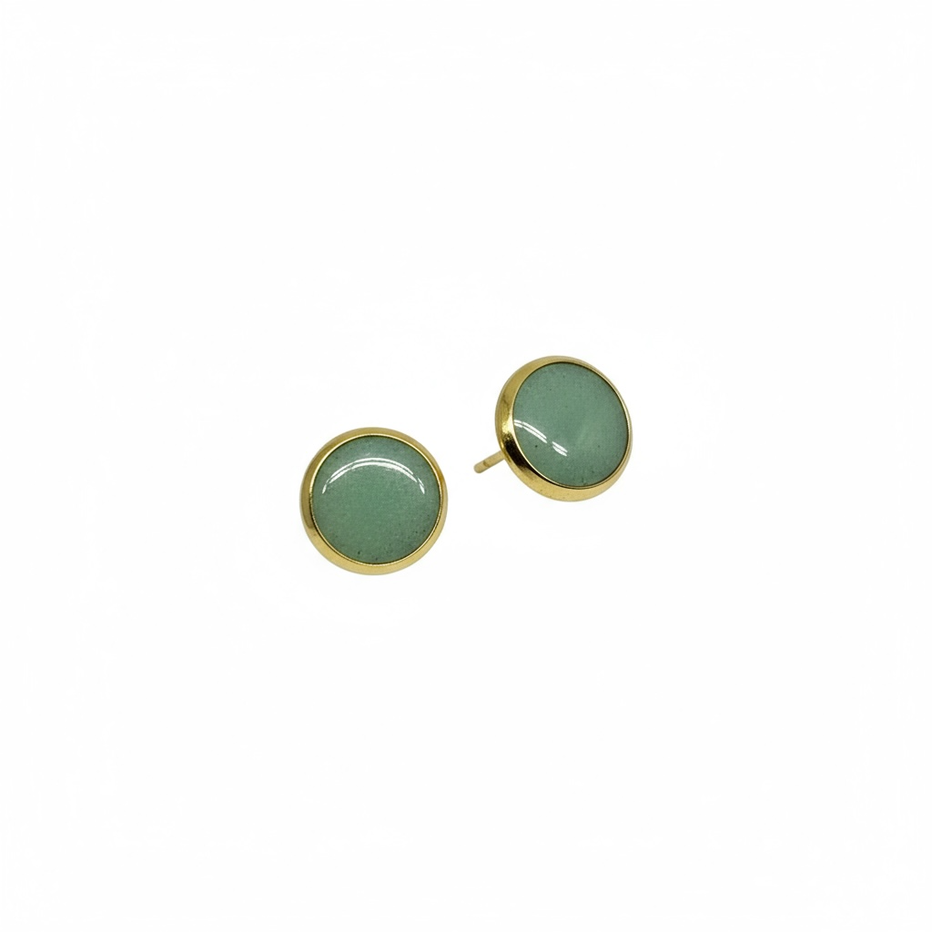 The Dot Studs – Sea Glass · Water Collection · Medium