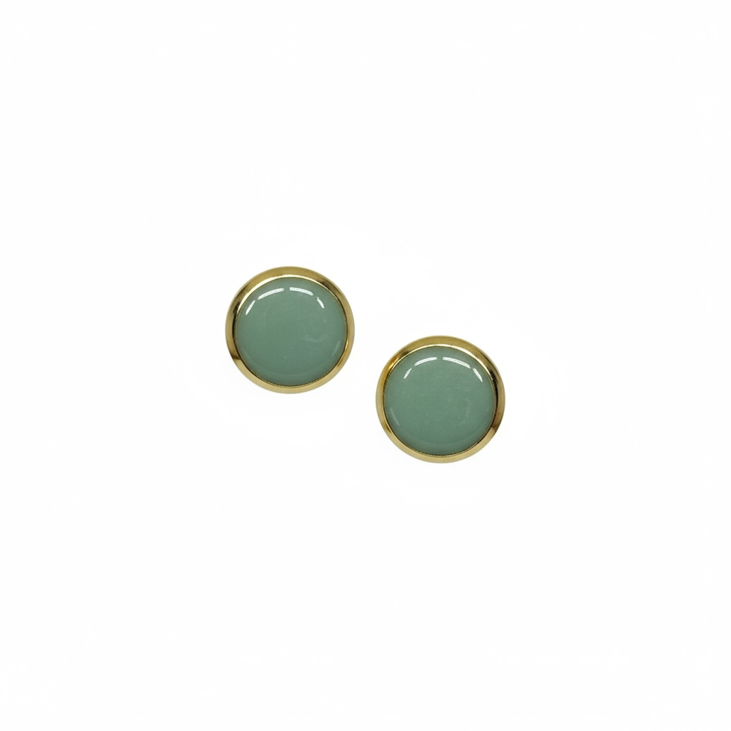 The Dot Studs – Sea Glass · Water Collection · Medium