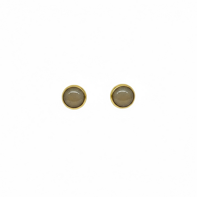The Dot Studs – Khaki · Autumn Collection · Small