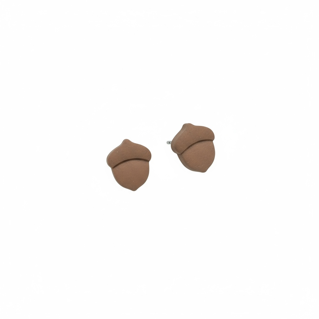 The October Studs – Spiced Latte · Acorn