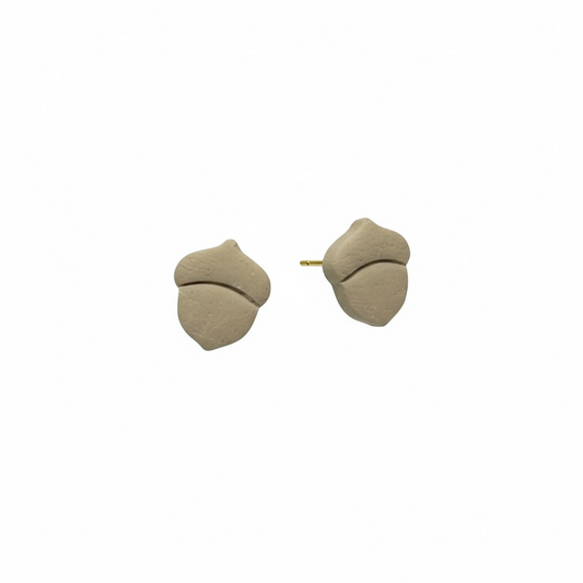 The October Studs – Khaki · Acorn