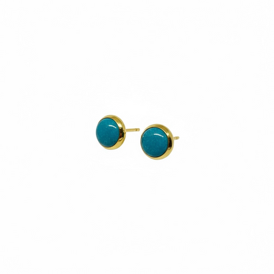 The Dot Studs – Aqua · Water Collection · Medium