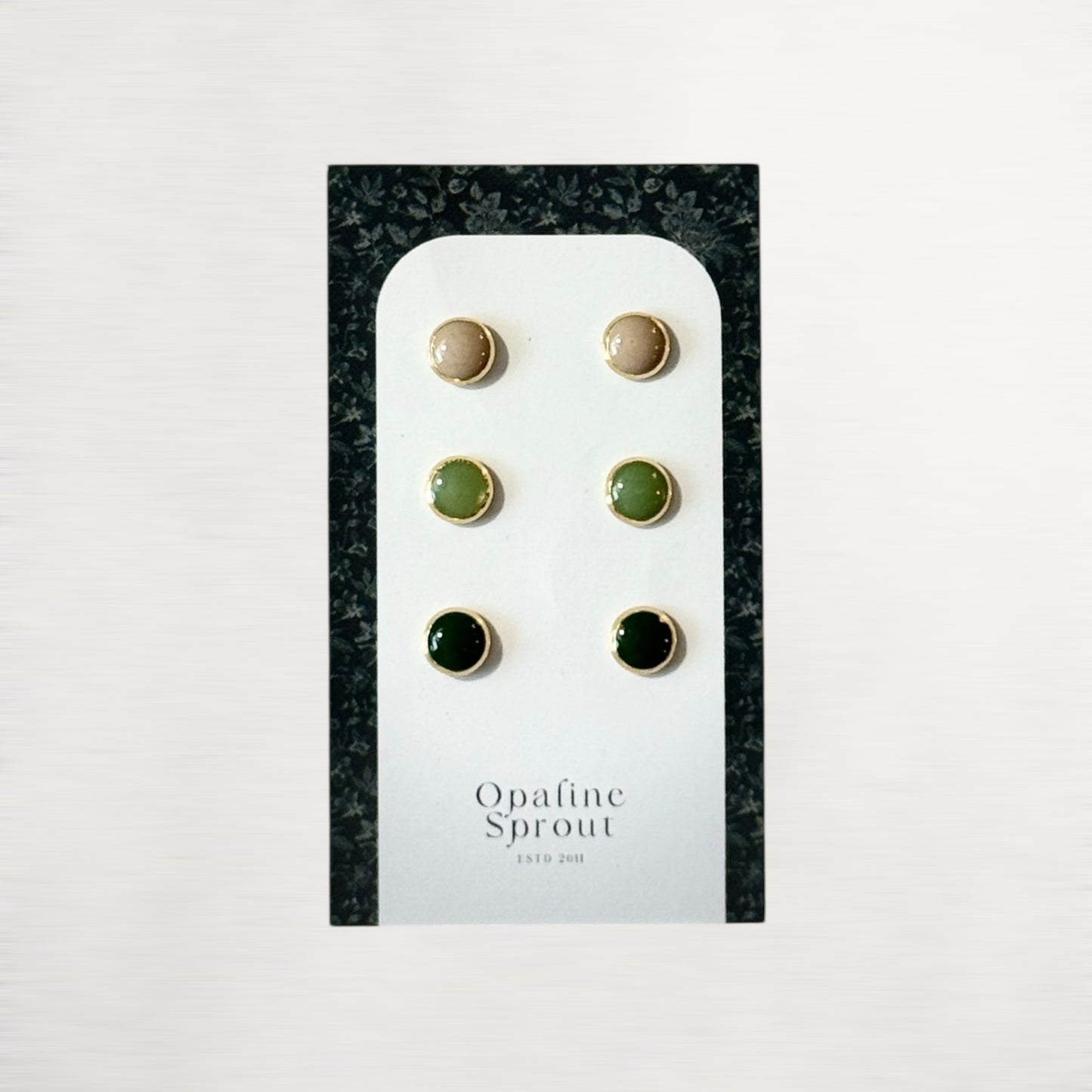 The Dot Studs – Sage, Forest, Hayride