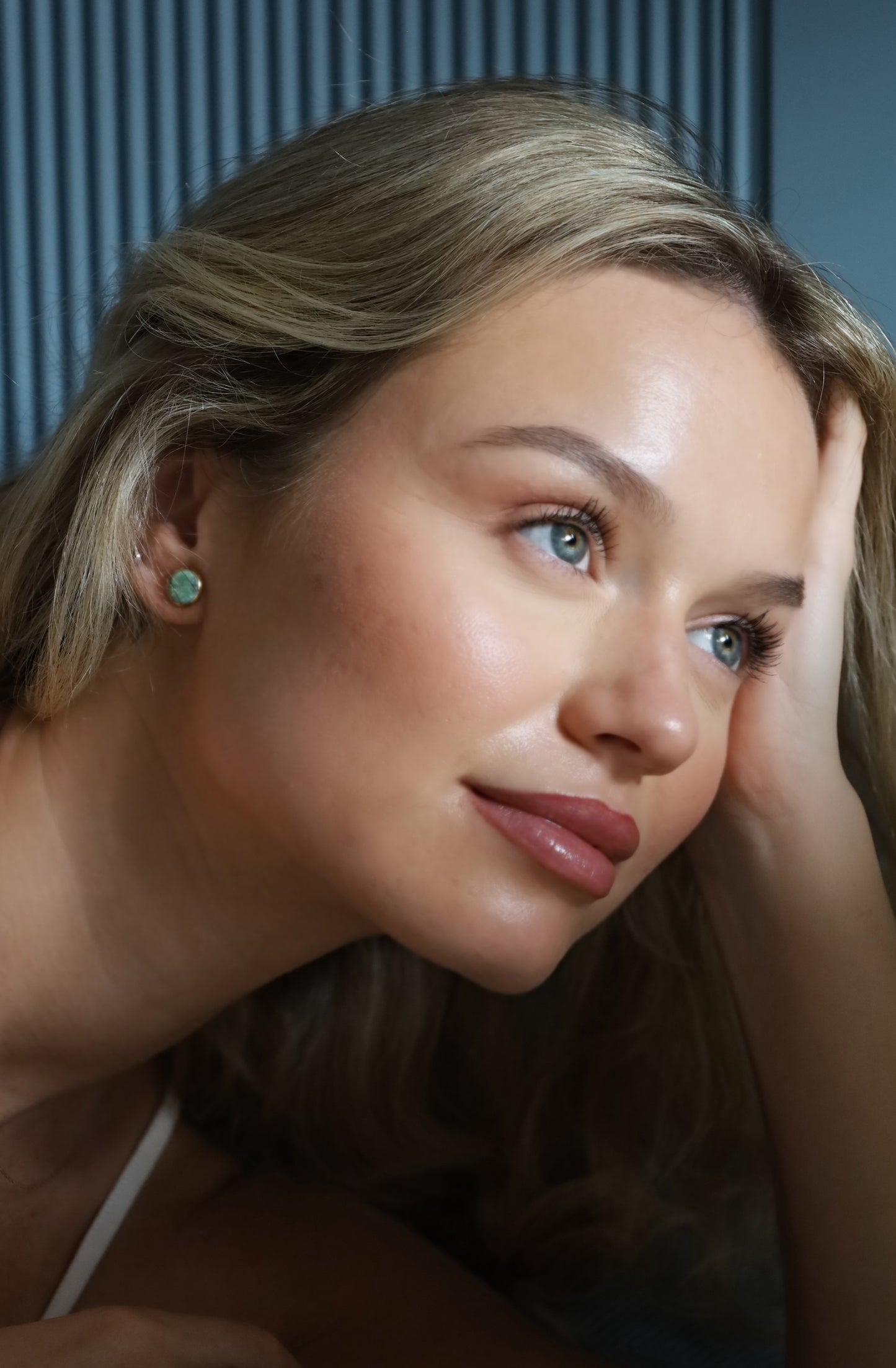 The Dot Studs – Sea Glass II · Water Collection · Medium